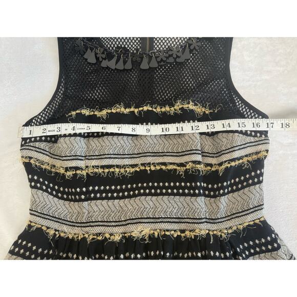 Anthropologie Tracy Reese Coco‎ Mesh Dress Size 8 - Picture 12 of 15